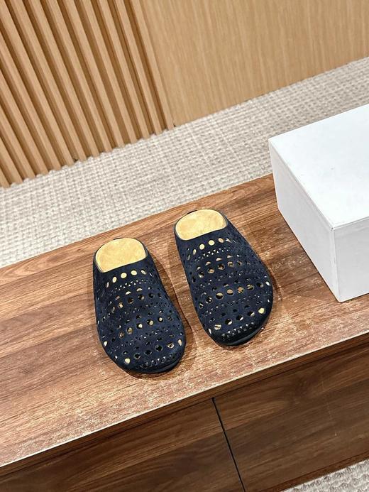 TheRow25春夏新款几何镂空包头博肯半拖极简主义therow新款（HC） 商品图1