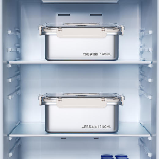 欧锐铂 鲜百惠-不锈钢饭盒套装 ORB-1890 商品图1