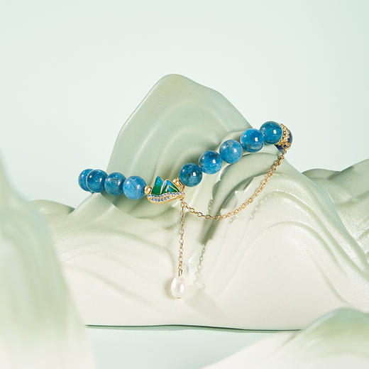 大英博物馆 桃花源记系列 青山远黛 项链 手链 商品图2