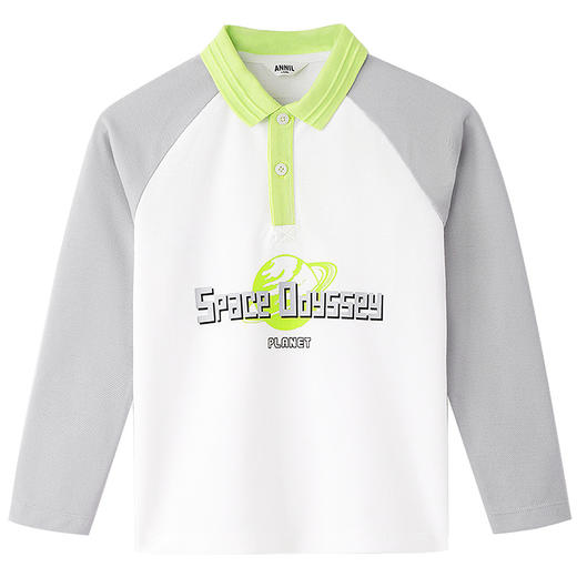 男童翻领长袖针织衫春季新款安奈儿童装EB511182 商品图6