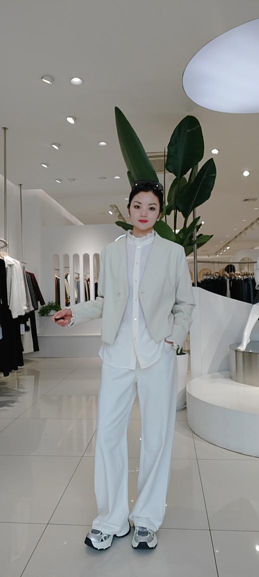 487806春上新 木耳边立领衬衫 商品图9