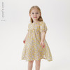【马克珍妮 芦芙】新款夏装 女童碎花棉真丝连衣裙231031 商品缩略图0
