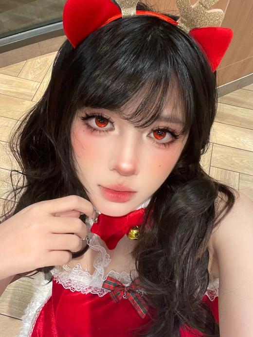 EggUncle Lens旗下 ·浮游实验体&孤魂游墓园｜14.5mm白狮参考着色大直径  日抛 商品图10