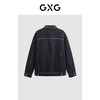 GXG春季热卖男装夹克撞色简约明线设计翻领牛仔夹克外套 商品缩略图1