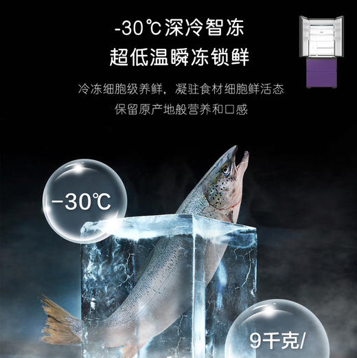 卡萨帝（Casarte）冰箱 BCD-550WGCFDM4WHU1棕 商品图11