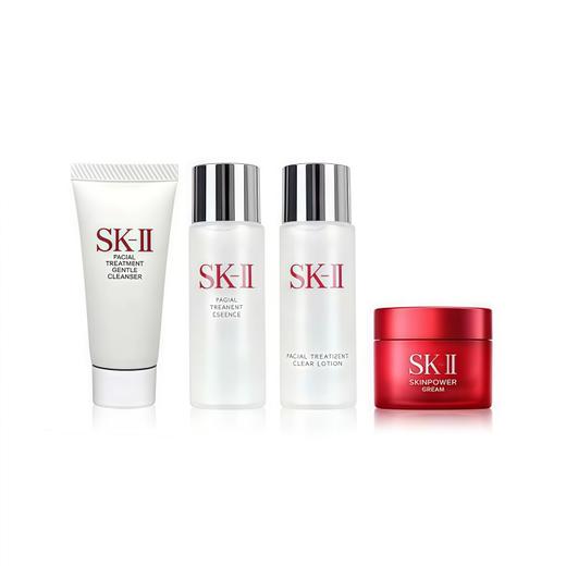 【保税仓】SK-II旅行套装(神仙水30ml+清莹露30ml+洁面20g+面霜15g) 商品图3