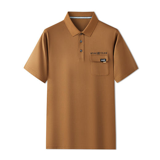 【棉质】【DPF】大依优型大码短袖POLO衫翻领宽松加肥加大半袖体恤男夏季新款上衣 商品图4