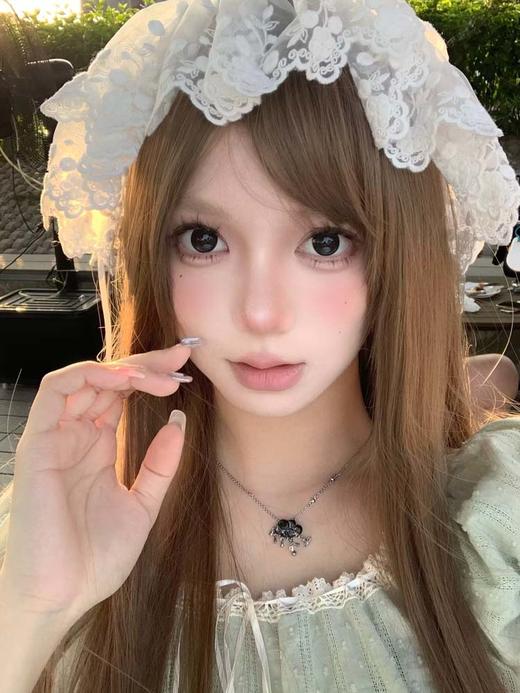 flowercolor 半年抛美瞳 黑糖碎碎 直径14.5mm着色14.0mm 商品图0