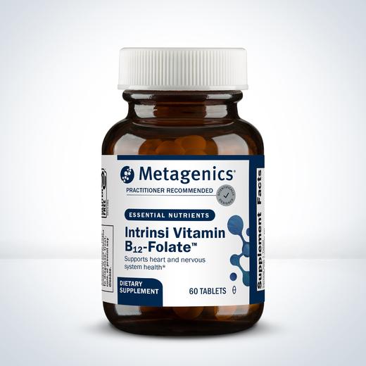 Metagenics Intrinsi Vitamin B-12 Folate 60粒 原名称 Intrinsi B12-Folate™ 60片新旧包装随机 商品图0