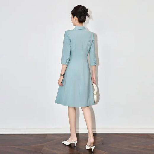 【高货wl】全新升级【铂金会员358/天猫479/差价121】(11658) 洛诗琳雅致端庄大气正式场合职业裙高级感收腰通勤西装裙 商品图4