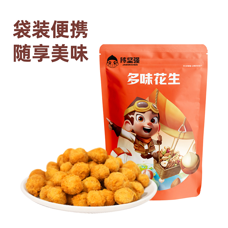 新农哥（陈坚强）多味花生200g（新老包装随机发）