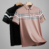 【丝光】【DKP】大依优型大码短袖Polo衫翻领体恤轻奢休闲男宽松T恤上衣胖子 商品缩略图1