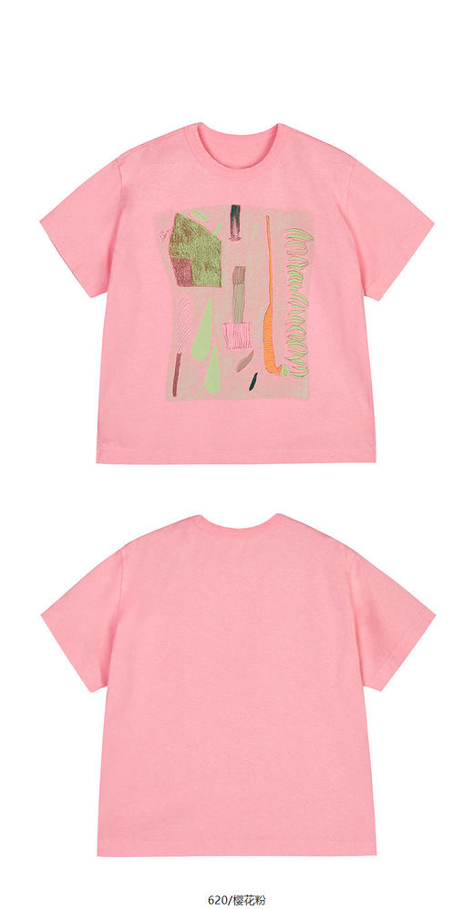 jnby   25年春款  短袖T恤  1P3111650 商品图12