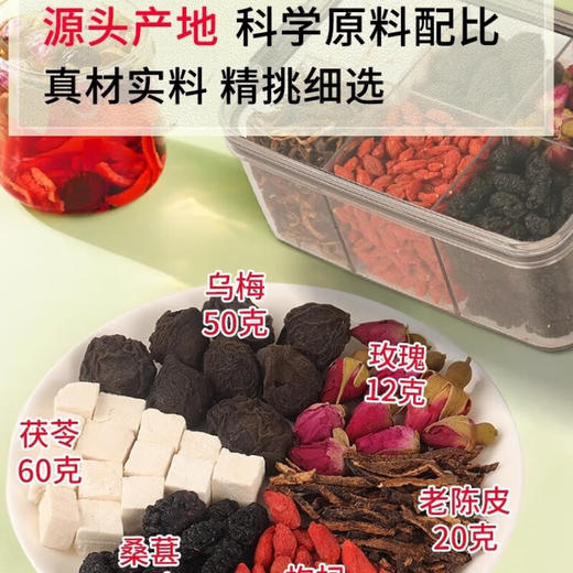 【分仓直发包邮】福东海陈皮乌梅桑葚茶227g 商品图2