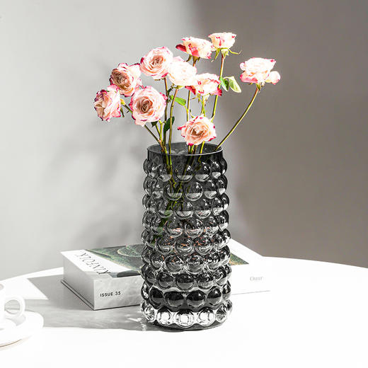 【双色4中规格可选】娜家inS北欧水珠玻璃花瓶 商品图0