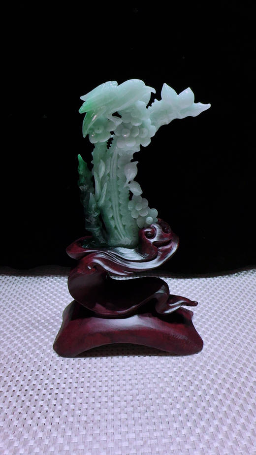 620882翡翠摆件【喜上眉梢 喜事连连】 商品图5