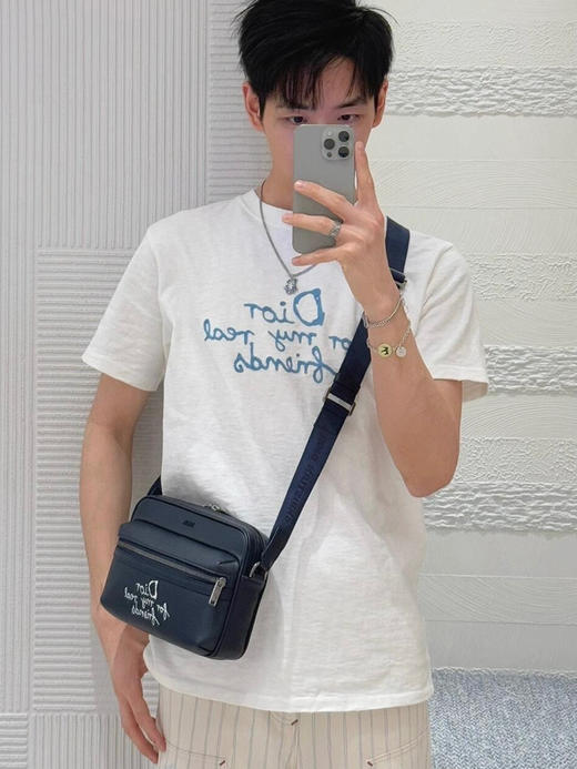 Dr朋友字母刺绣圆领短袖 商品图11