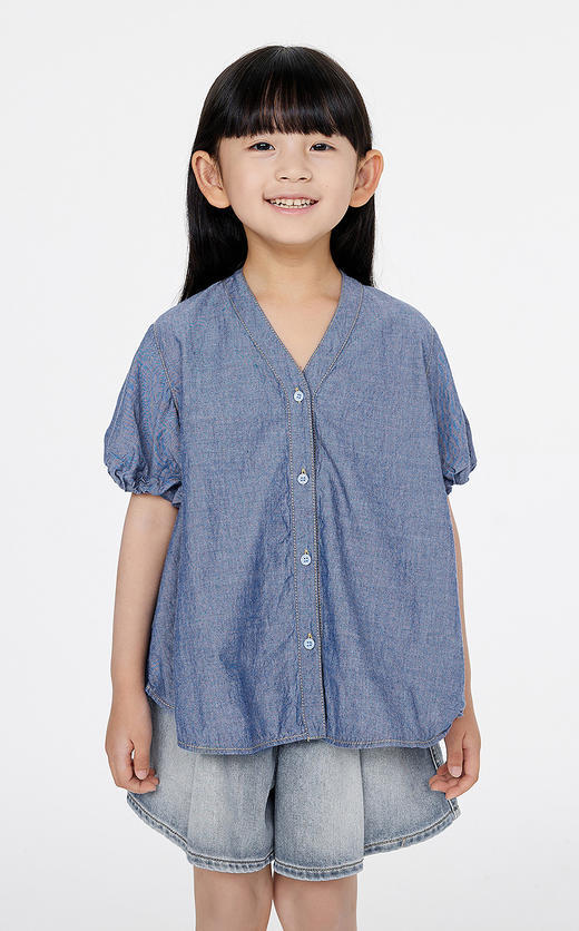 jnby  25年春款   短袖衬衣  1P3210510 商品图4