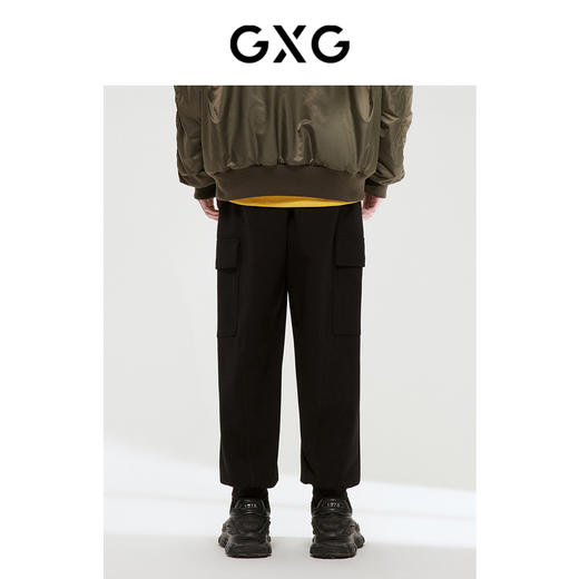 GXG男装 自然纹理系列收口针织长裤 冬季热卖 商品图3