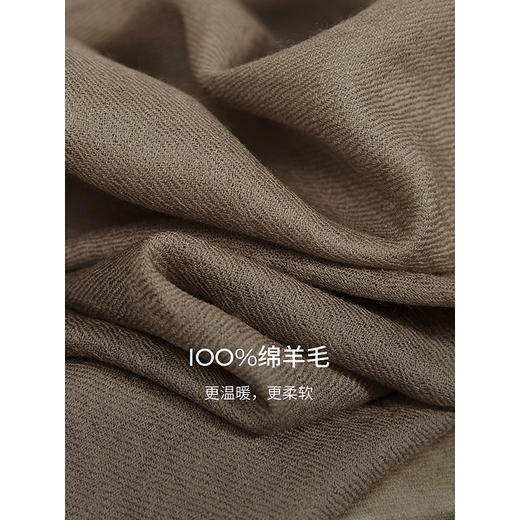 棉仓356661003初棉全羊毛围巾全羊毛围巾 商品图3