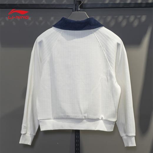 李宁女子卫衣2025春季新款运动潮流系列宽松套头连帽卫衣AWDV138 商品图1