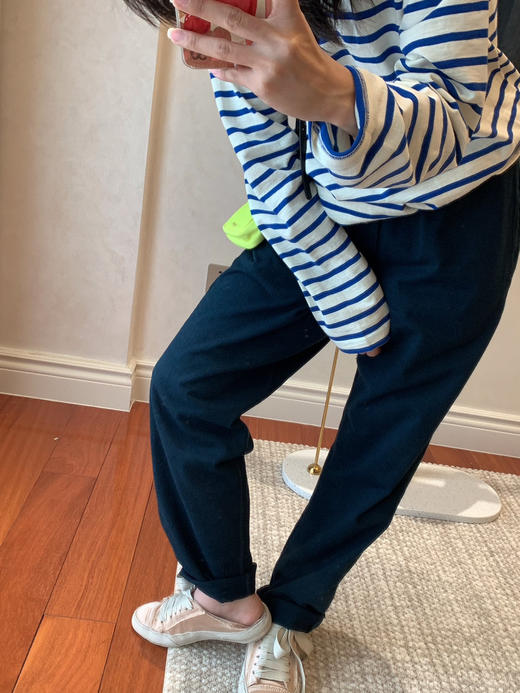 228-2 现货发 日系高端 45R炒鸡舒适的休闲长裤 哈伦裤 商品图3