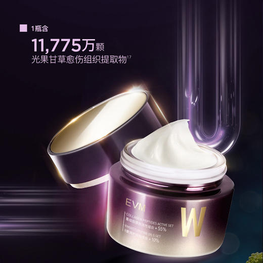 EVM 重组胶原抗皱肽轻龄霜TOP面霜 50g+赠同款8g 商品图8