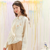 两三事 溺光遐想 2025春季新款复古印花收腰不对称下摆衬衫女S25CC353 商品缩略图1