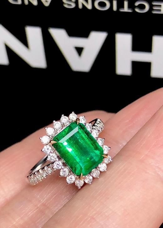 2.72ct刻面祖母绿戒指 商品图0