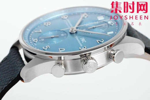 新款IWC万国表葡萄牙系列 ZF葡计地平线蓝 透底葡计 男士腕表IW371626 商品图5