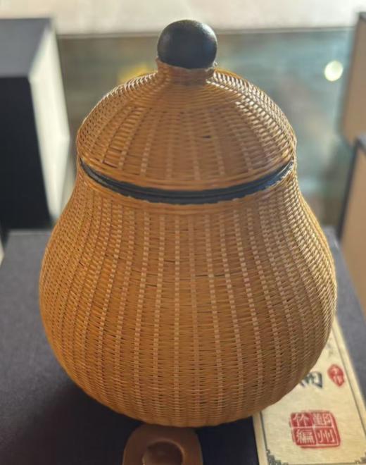 竹编茶叶罐 商品图0