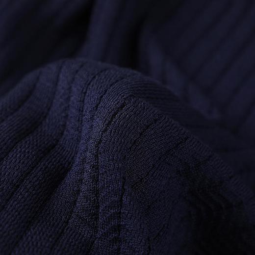 【桑蚕丝】【DG】大依优型大码针织衫短袖翻领毛衣男加大码打底衫肥佬含桑蚕丝半袖夏季 商品图3