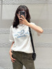 Dr朋友字母刺绣圆领短袖 商品缩略图0