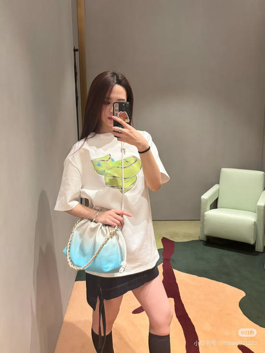 LOWE果冻绿蛇圆领短袖 商品图12