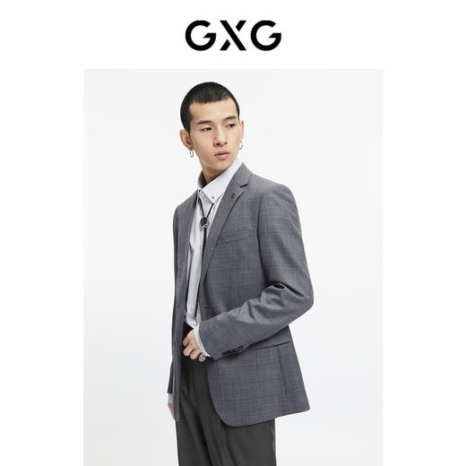 GXG男装冬季热卖西服正装系列烟灰套西西装 商品图1
