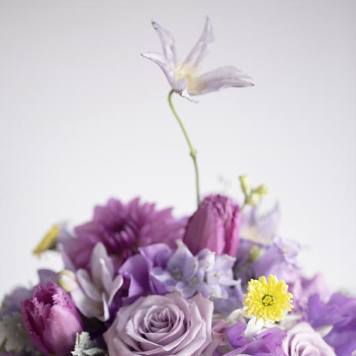 「是蛋糕吗？」花礼（紫色系） 商品图2