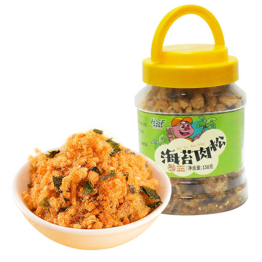 【海南农垦】【海垦福猪】海苔肉松 158g/瓶 商品图7