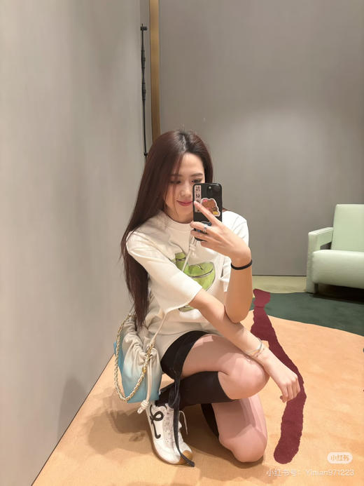 LOWE果冻绿蛇圆领短袖 商品图13