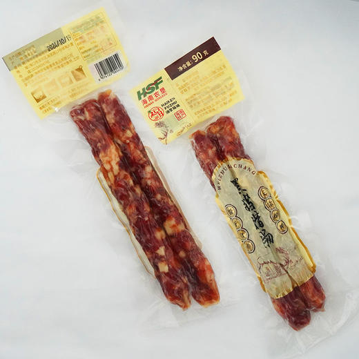 【海南农垦】【海垦福猪】黑猪腊肠袋装 90g & 225g 商品图6