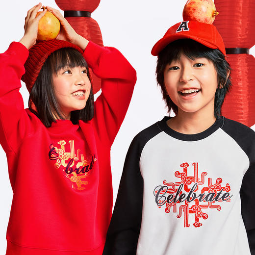 男女童圆领长袖卫衣春季新款安奈儿童装EM511005 商品图2