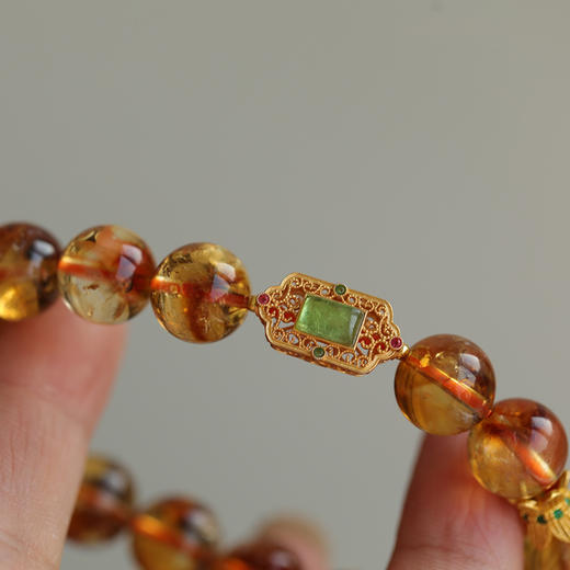 黄水晶手串  JD 商品图3