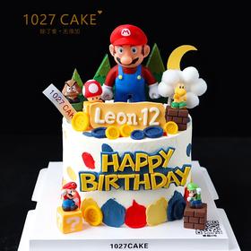 1027CAKE |  超级马里奥主题 卡通蛋糕