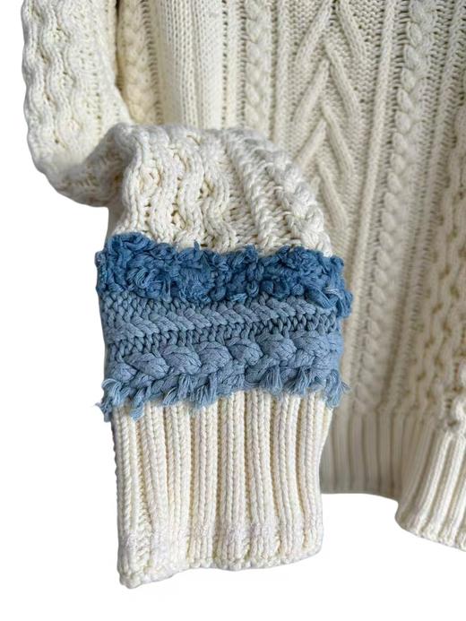 男款拼色毛衣 商品图2