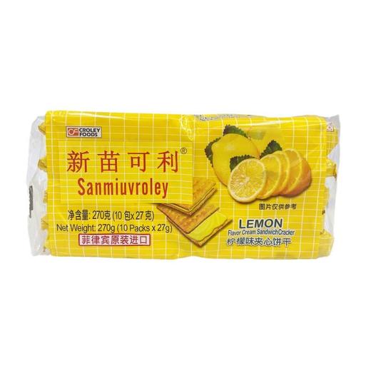 新苗向日葵柠檬味夹心饼干270g 商品图0