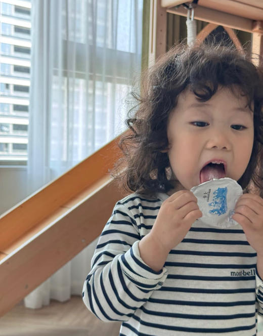 在售💰200+Montbell蒙贝欧儿童条纹T恤 商品图1