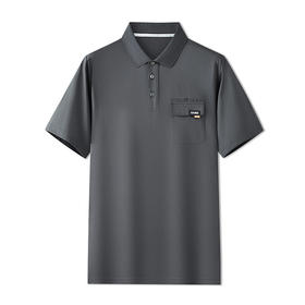 【棉质】【DPF】大依优型大码短袖POLO衫翻领宽松加肥加大半袖体恤男夏季新款上衣