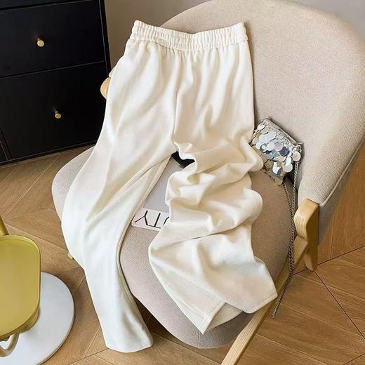 （微脏）【春上新】超显瘦细条纹窄版阔腿裤2332-喜出 商品图2