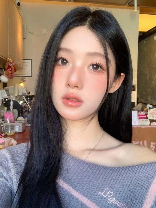 flowercolor 半年抛美瞳 焦糖奶栗 直径14.5mm着色14.0mm 商品图3