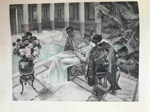 薄伽丘《十日谈》（全2卷合订1册） 路易·查隆16幅经典插图 漆布精装大32开 商品图13