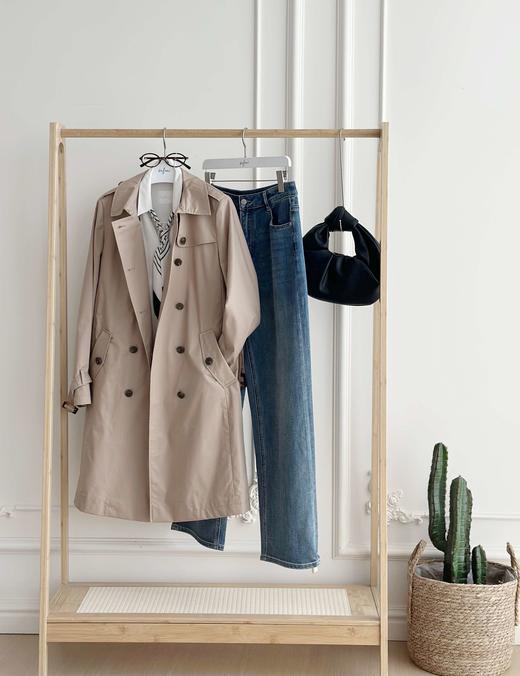 【经典款】【商场同款】伊芙丽春风衣1991860161 商品图0